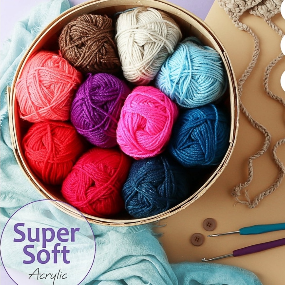 Crochet kit by Craftbud Crafting Essentials Kit for Kids - Picture 14 of 16